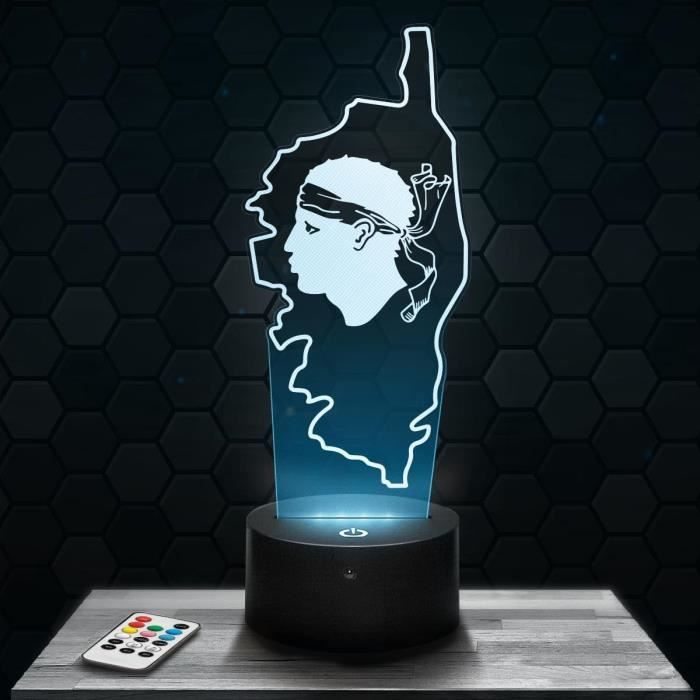 3d Skateboard Veilleuse Lampe Illusion D'optique 7 Couleurs Changeantes Lampe De Table Bureau Décoration Cadeau De Noël Parfait Avec