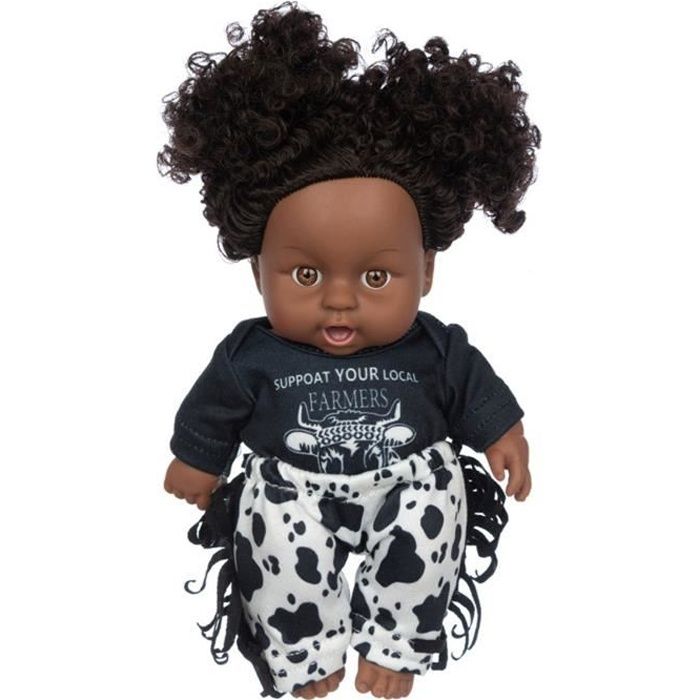 Poupee bebe noir sales