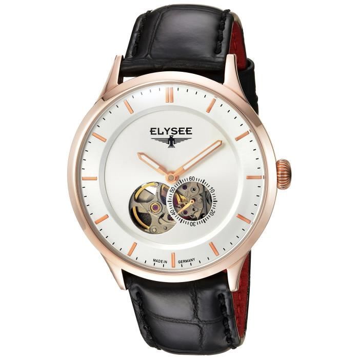 Elysee montre homme Classic Nestor automatique 15103 Achat vente montre Homme Adulte Cuir Cdiscount