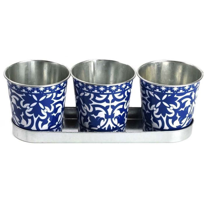 Esschert design Jardinière ronde et - vue 2