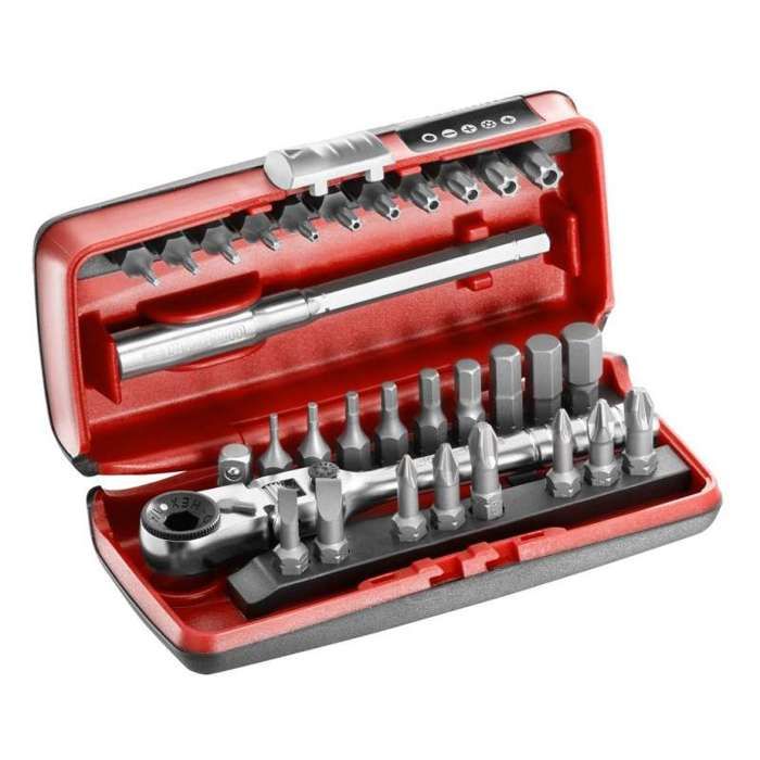 Coffret d'embouts de vissage 14'' avec clé à cliquet FACOM R.180J31PB 31 pièces - vue 2