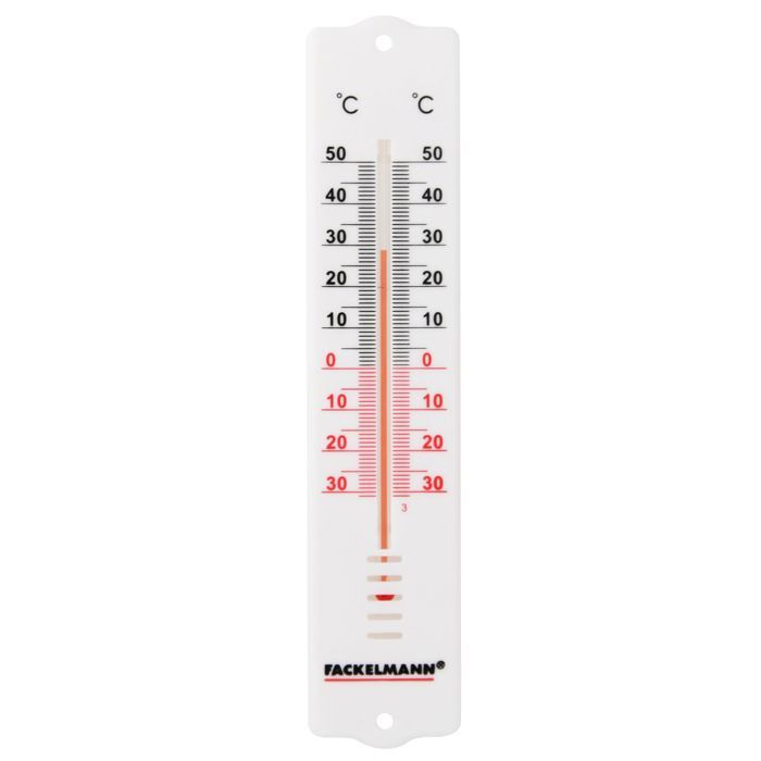 Thermomètre dintérieur et dextérieur plastique Fackelmann Tecno