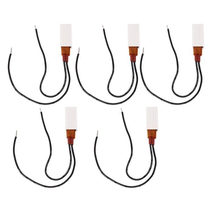 Lot De 4 Plaques Chauffantes PTC 220V/150°C/3-8W - Alimentation AC/DC - Pour Chauffage Précis De Petits Appareils