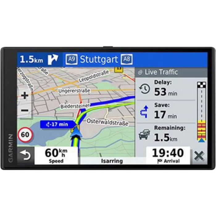 Navigateur GPS Garmin DriveSmart 65 MT-S EU avec Amazon Alexa - Europe - 6.95 pouces