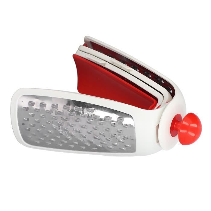 Garlic Press Support à Oignons Amélioré 2024 En Acier Inoxydable - Coupe-Légumes Multifonction Pour Tranches, Citron, Viande, Pommes De Terre, Tomates (1 Pièce Coupe Legumes Manuel