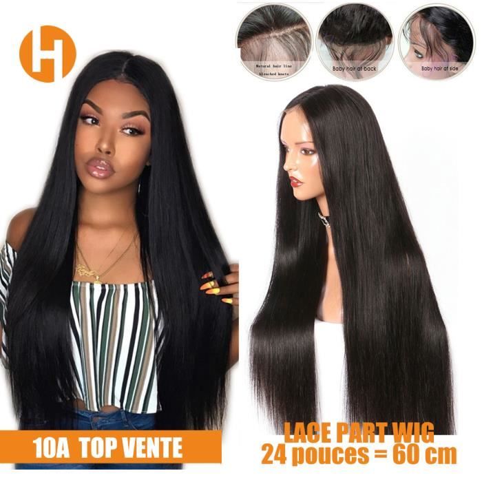 perruque bresilienne lisse