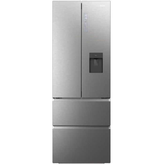 Réfrigérateur combiné - HAIER - HFW7720EWMP - No Frost - Distributeur d'eau - 477 L
