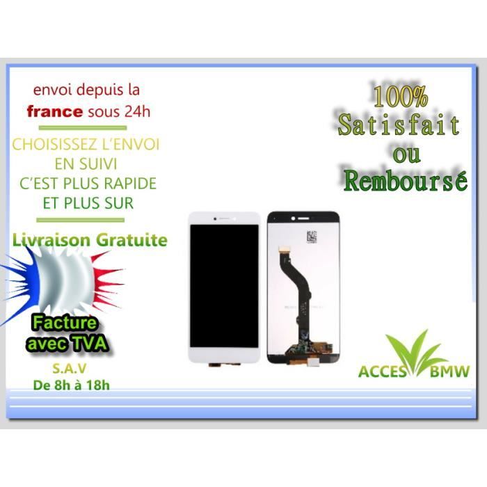 Ecran complet et châssis reconditionné P30 Lite Blanc