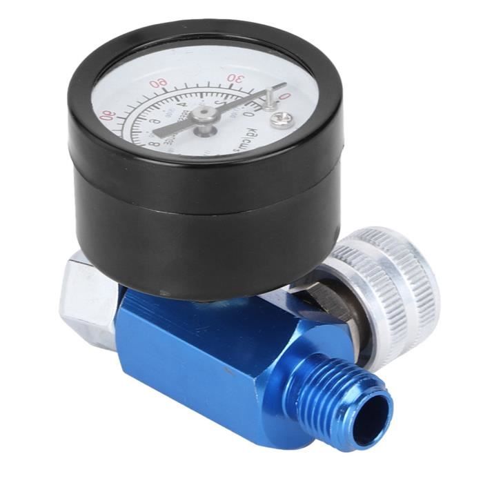 Régulateur De Pression D'air 1/4'' En Alliage – Pour Pistolet à Peinture, Réglage Précis