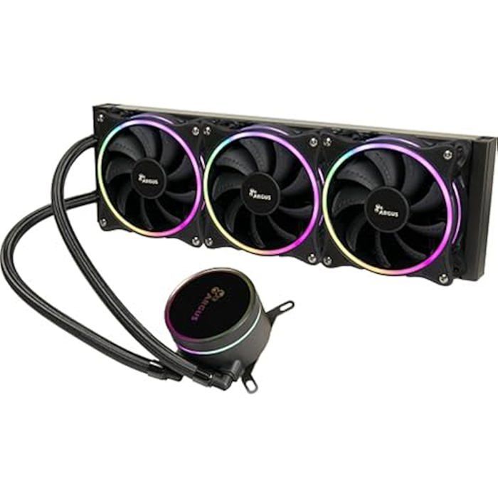 Refrigeration Liquide Inter Tech Argus Iceman LC 360 RGB 360mm 3 Ventilateurs LED RGB - vue 1