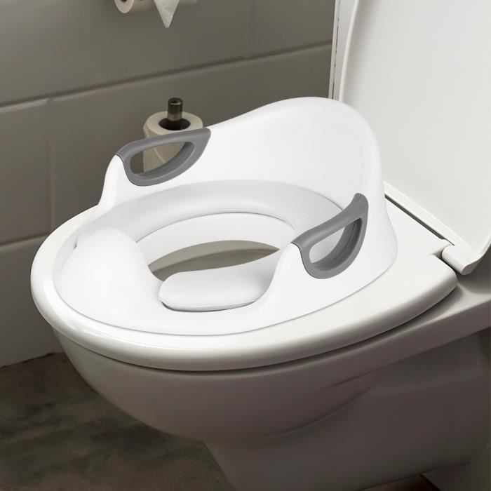 Rehausseur Toilettes Siège De Toilette Enfant Bébé Réglable Pliable - Bleu Vert