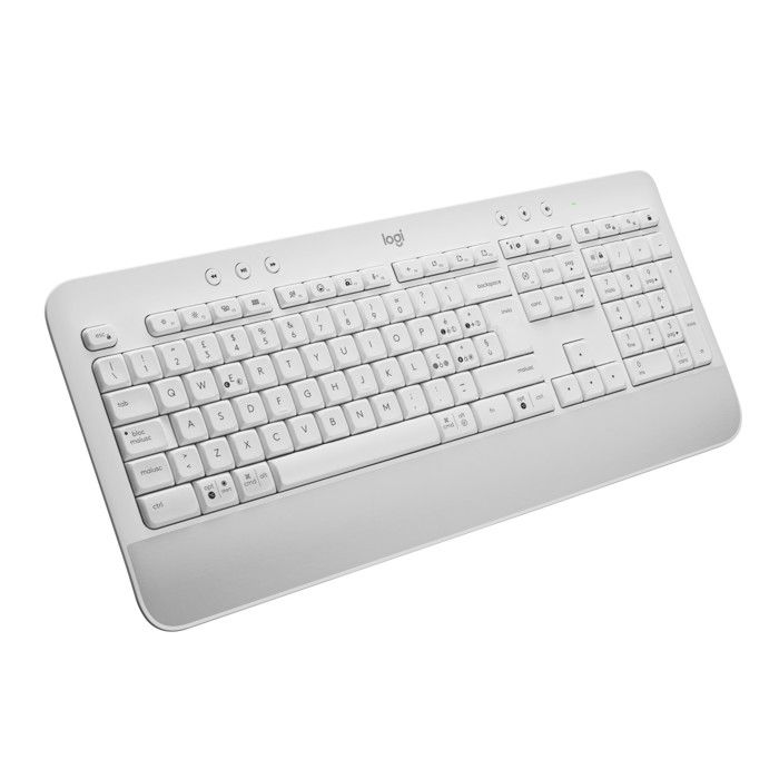 Clavier sans fil - Logitech - Signature K650 - Ergonomique - Repose-poignets - QWERTY Italien