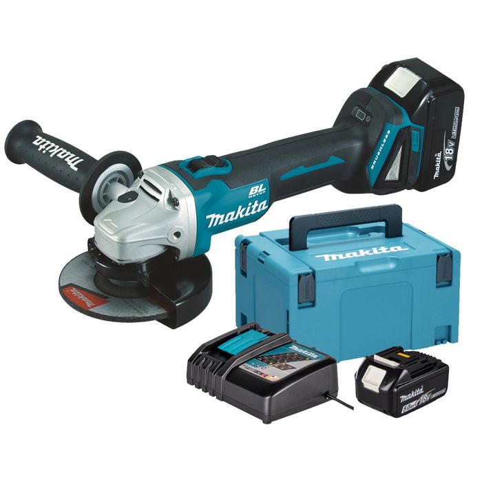 Makita Meuleuse D Angle Brushless Dga504rtj O 125 Mm Livree 2 Batteries 18 V Chargeur Et Coffret Makpac Achat Vente Meuleuse Makita Dga504rtj Cdiscount