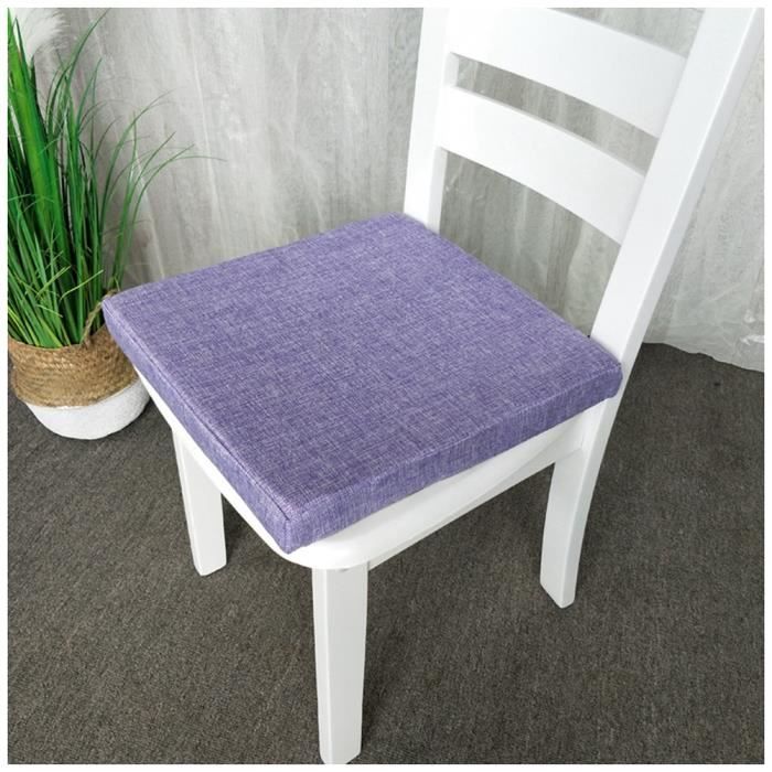 DOTBUY-SHOP Galette de Chaise Lot de 4, Coussin de Chaise Coussin de Sol Coussins de Siège