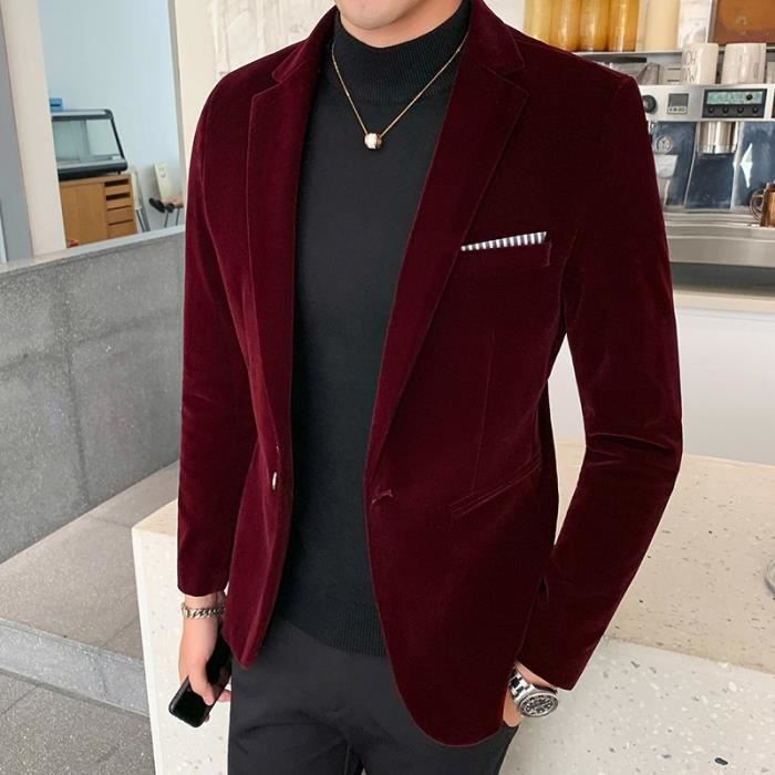 Veste costume velour outlet