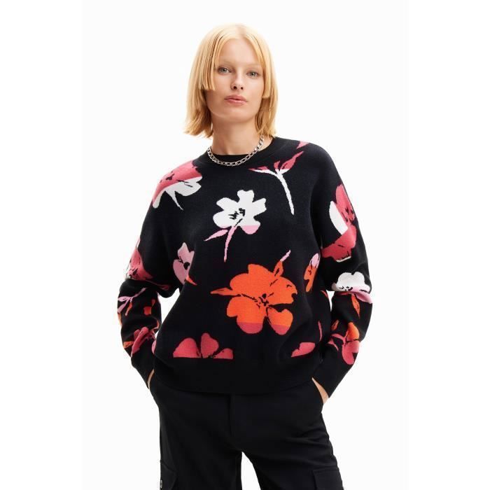 Pull femme Desigual Luca Noir Cdiscount Pret a Porter
