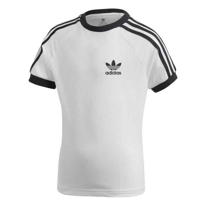 tee shirt adidas noir et blanc