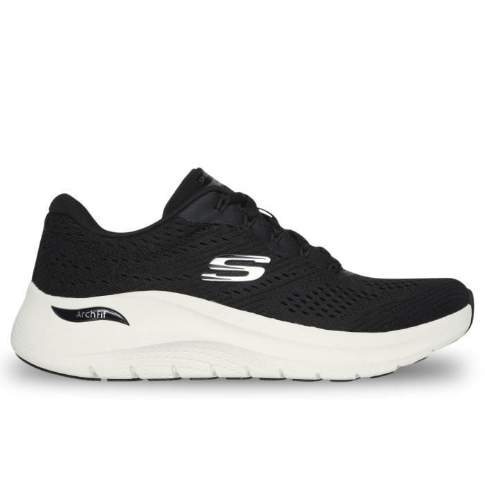 Chaussures pour Femme - SKECHERS - Arch Fit 2.0 - Lacets - Noir - Synthétique