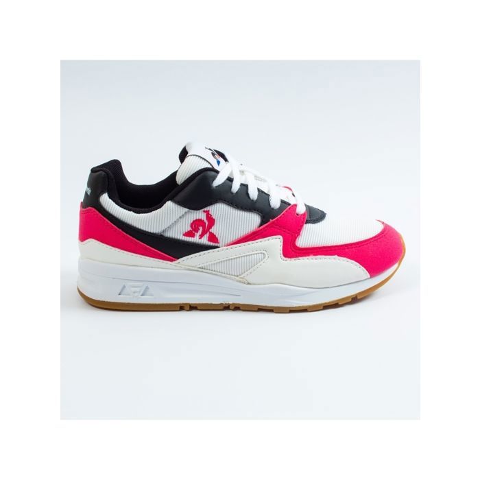 Baskets enfant LE COQ SPORTIF LCS R800 GS Dessus en textile Lacets Couleur Rosa et Gris Rosa Cdiscount Chaussures