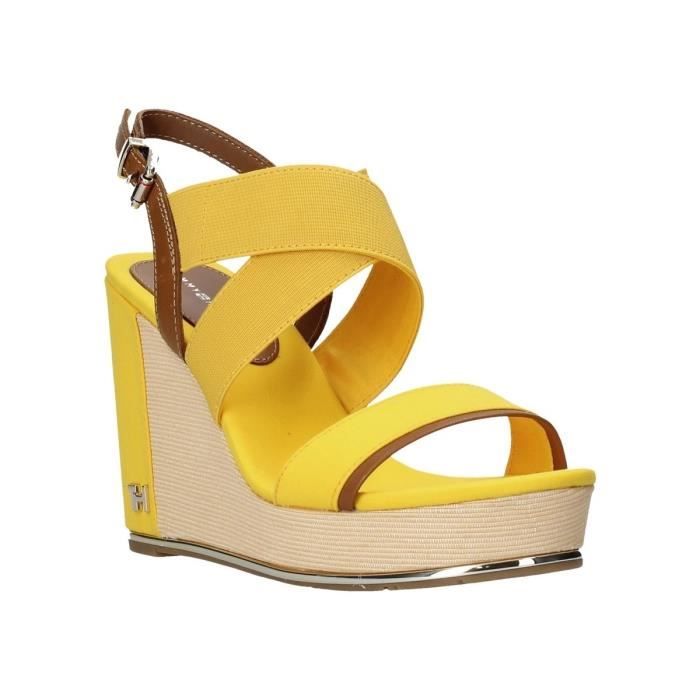 Sandale compensé hot sale tommy hilfiger