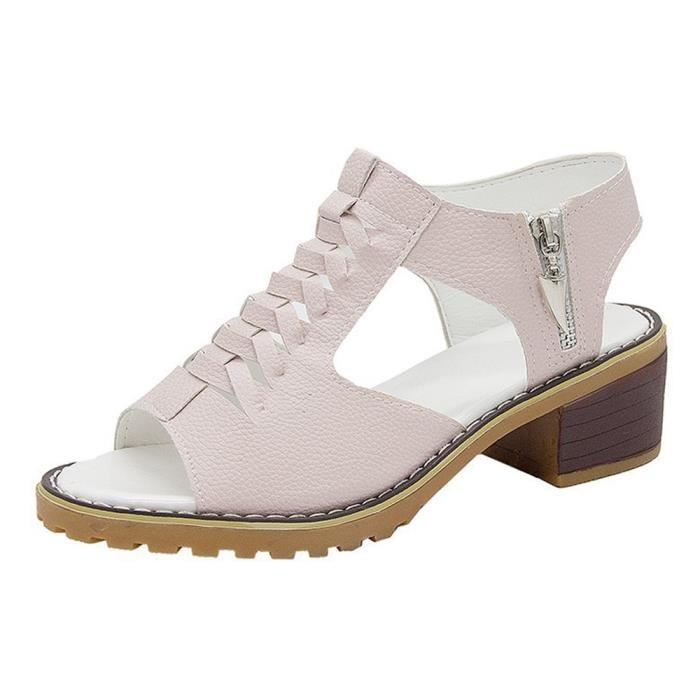 Sandales femme Les femmes la mode augmentent leurs sandales