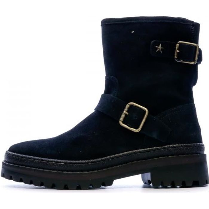 Bottines bleu 2025 marine tommy hilfiger