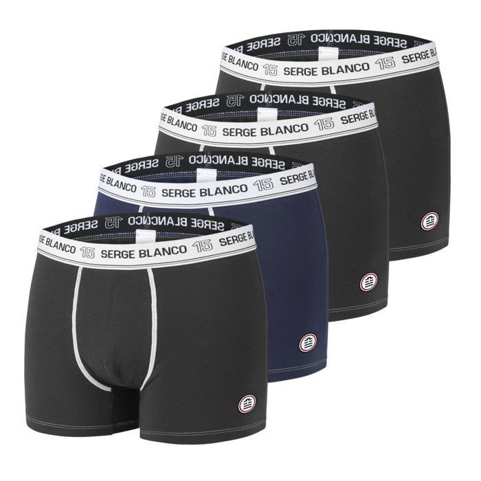 SERGE BLANCO Cale on Homme Coton Boxer Homme Confortable