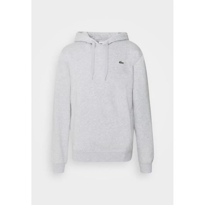 sweat gris lacoste