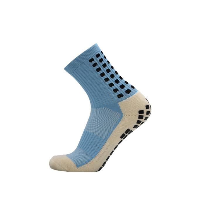 2 Paires Chaussettes Antidérapantes Unisexe - Pointures 37-45 - Pour Sport Et Quotidien - Semelle Caoutchouc