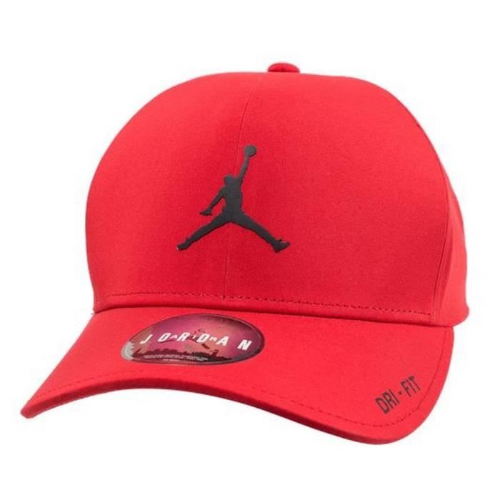 casquette air jordan rouge et noir