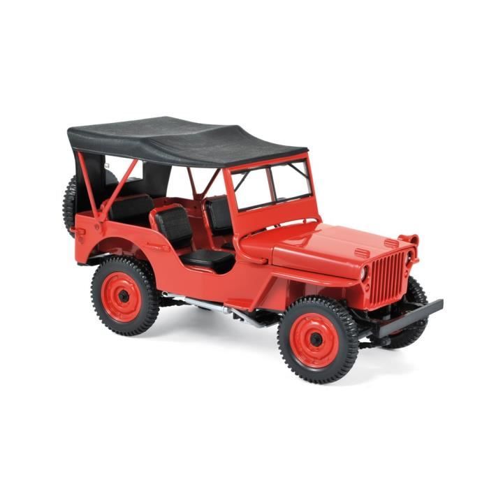 Jeep 1942 Miniature 1/18 Norev Série Limitée - Modèle Réduit Neuf