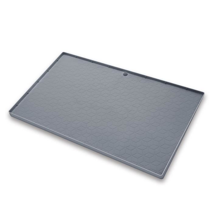 Tapis Sous évier Silicone 71x56cm - Protection Armoire Cuisine Salle De Bain