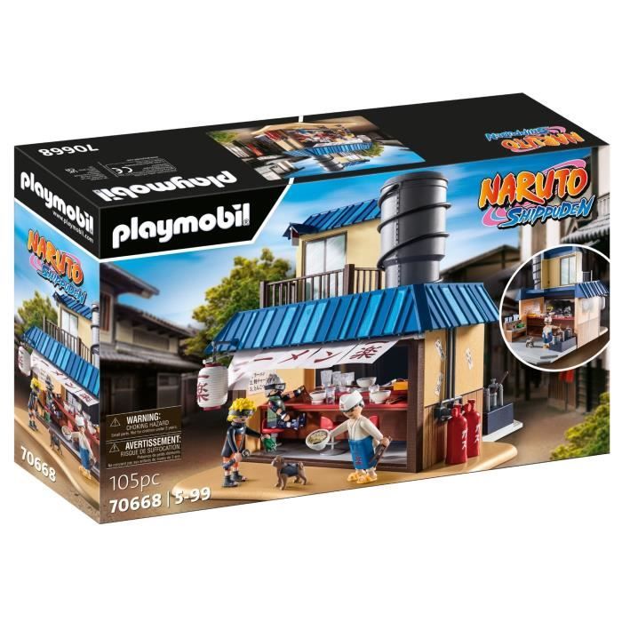 PLAYMOBIL 70668 Restaurant Ramen Ichiraku Naruto 105
