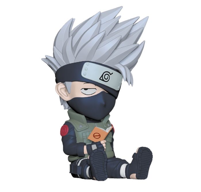 Tirelire Kakashi Naruto Plastoy - vue 2