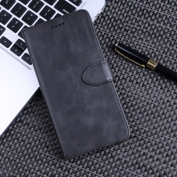 Lupo – Cover Portafoglio In Pelle PU Con Supporto Per Wiko Y80 (5,99'') – Custodia Con Slot Per Carte E Chiusura Magnetica - 2