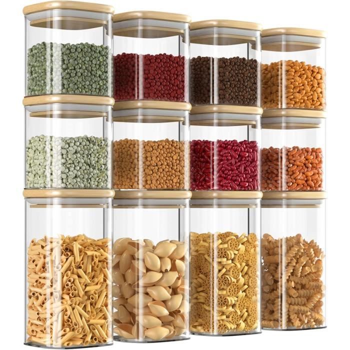Lot De 12 Bocaux BRF Champignons - Substrat Prêt à Inoculer - Culture Maison