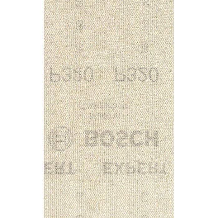 Lot De 50 Abrasifs Réticulés BOSCH EXPERT M480 - Grain 180 - 100x150mm - Pour Ponceuse Multi - 3
