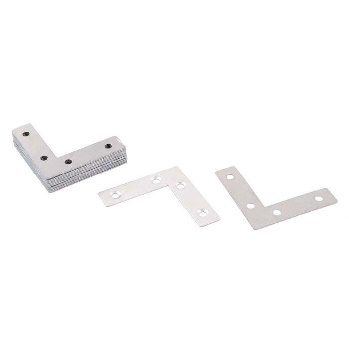 Sourcingmap Angle Fixation Meuble Equerre Renfort 60x60x1mm 15pcs