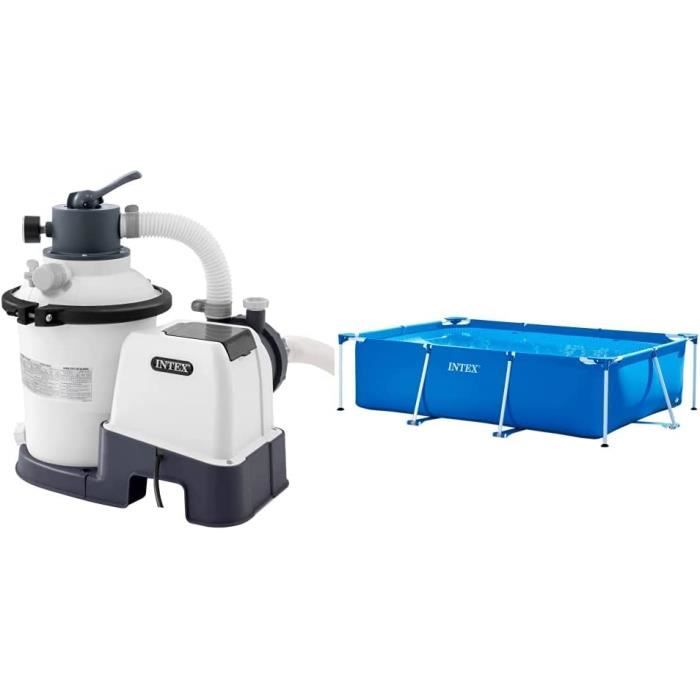 Groupe de filtration à sable SX925 2 m3/h 10 kg de zéolite - Intex