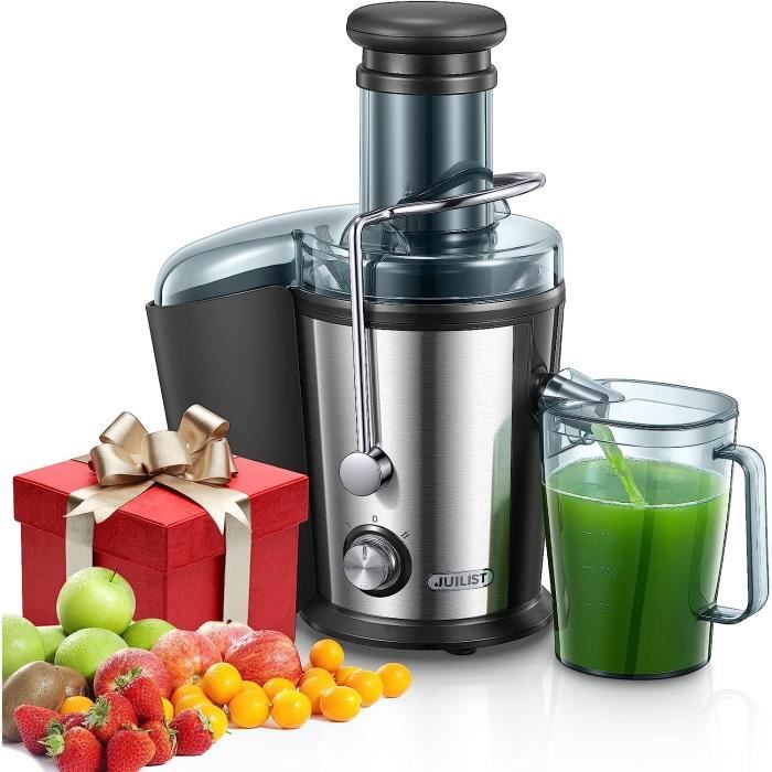 Centrifugeuse Fruits et Légumes, Large Bouche Extracteur de Jus, sans