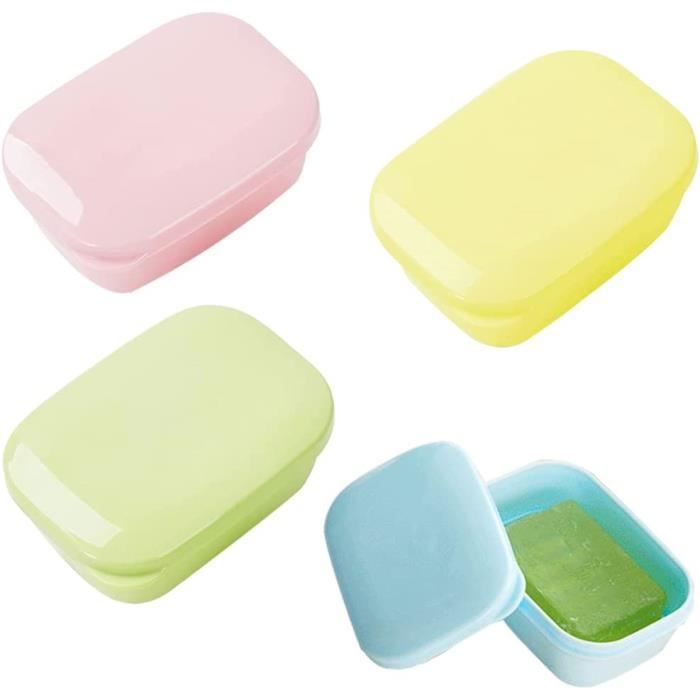 Boîte à Savon Voyage Étanche En Aluminium - Avec Égouttoir Amovible - Pour Savon Solide