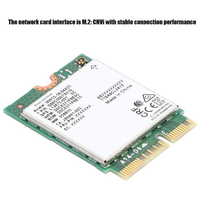 Pour 9461NGW carte réseau Carte réseau WIFI ASHATA, carte réseau fil