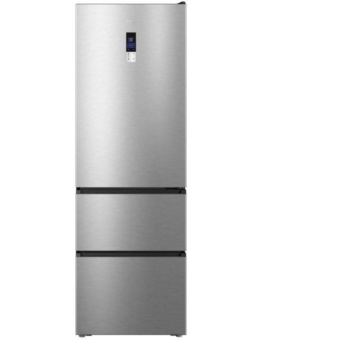 Réfrigérateur combiné congélateur - TCL - RP403BLE0 - 2 portes - 403 L - 185 x 60 cm - Inox