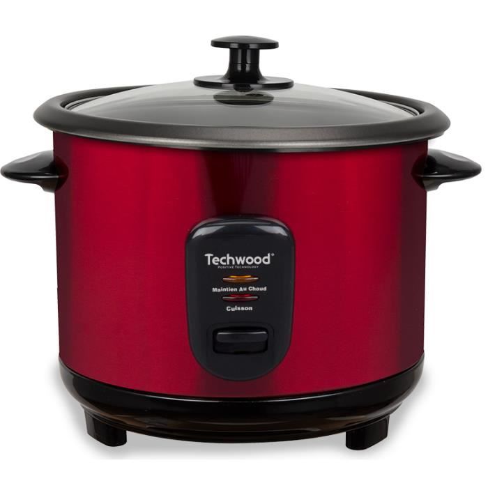 Cuiseur à Riz Techwood TCR-186 1,8L - Multifonctions - Cuve Amovible - Maintien Au Chaud - 700W