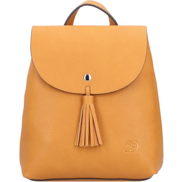 Sac a dos TOM TAILOR DENIM Ida City Femme Jaune 26 cm a la mode