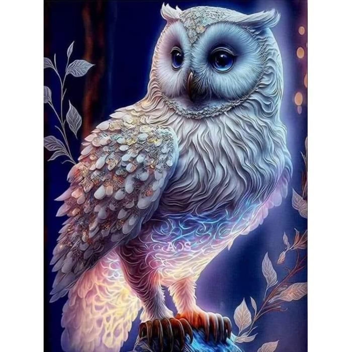 Kit Diamond Painting 5D Loup Et Fleurs Sauvages - Peinture Par Diamants DIY 30x40 Cm Pour Adultes Et Débutants