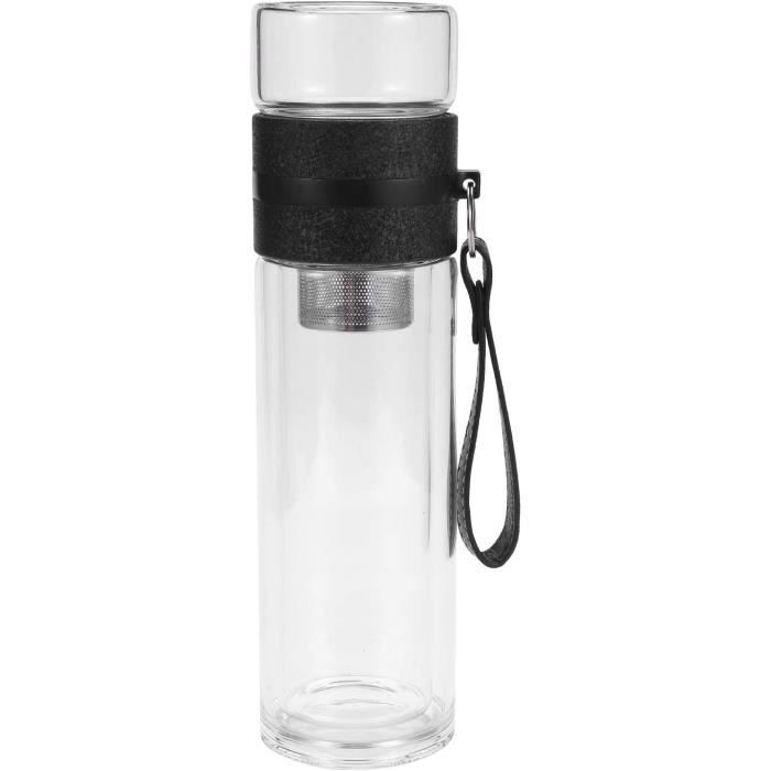 Bouteille Infuseur de Thé Portable Double Paroi 200 ML + Sacoche de Transport Isotherme main image 1