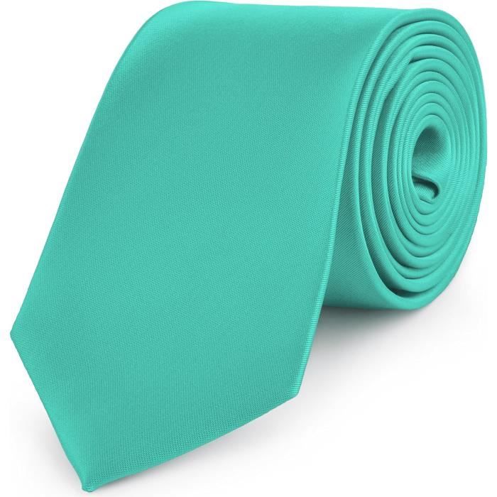Cravate Homme Classique 150cm X 8cm - 100% Polyester - Large Choix De Couleurs - Ladeheid