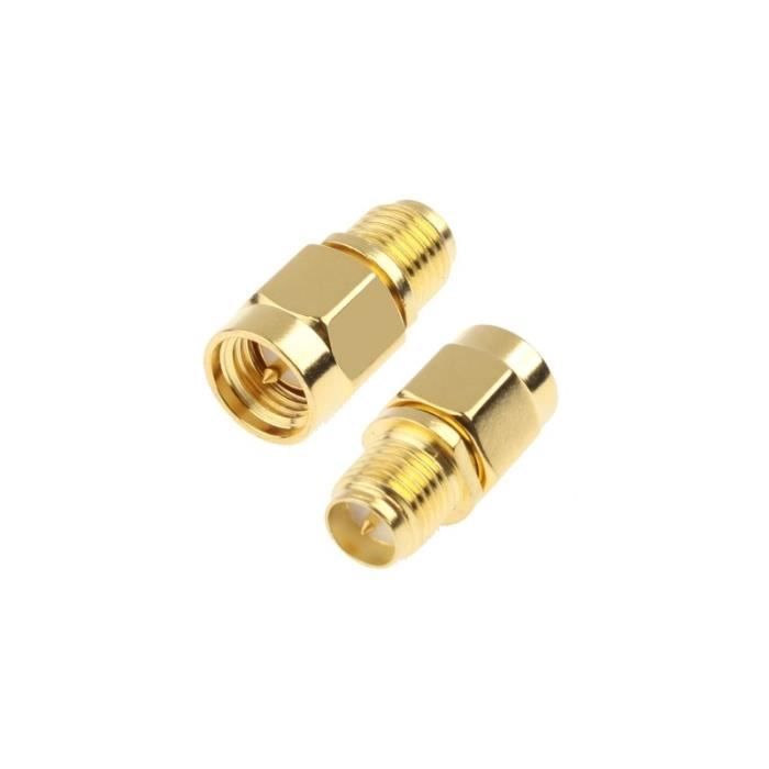 Bingfu Adaptateur SMA Femelle à SMB Mâle Connecteur Antenne de Voiture  Convertisseur(Paquet de 2) pour Radio Kenwood Pioneer TechniSat Alpine Sony  pour Radio Numérique Dab Tuner FM Pioneer Clarion: Amazon.fr: High-tech