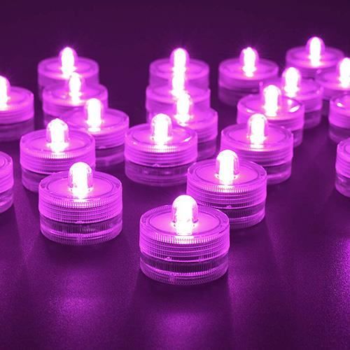 50 Lumières LED Décoratives étanches - Pour Fête, Mariage, Ballons - Compactes Et Longue Durée (72h)